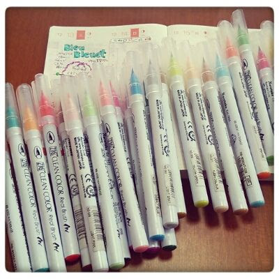 愛用カラーペン その3 三日坊主とほぼ日手帳の日々 新