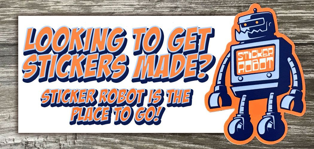 Sticker Robot is here to save the day... one sticker at a time!!!