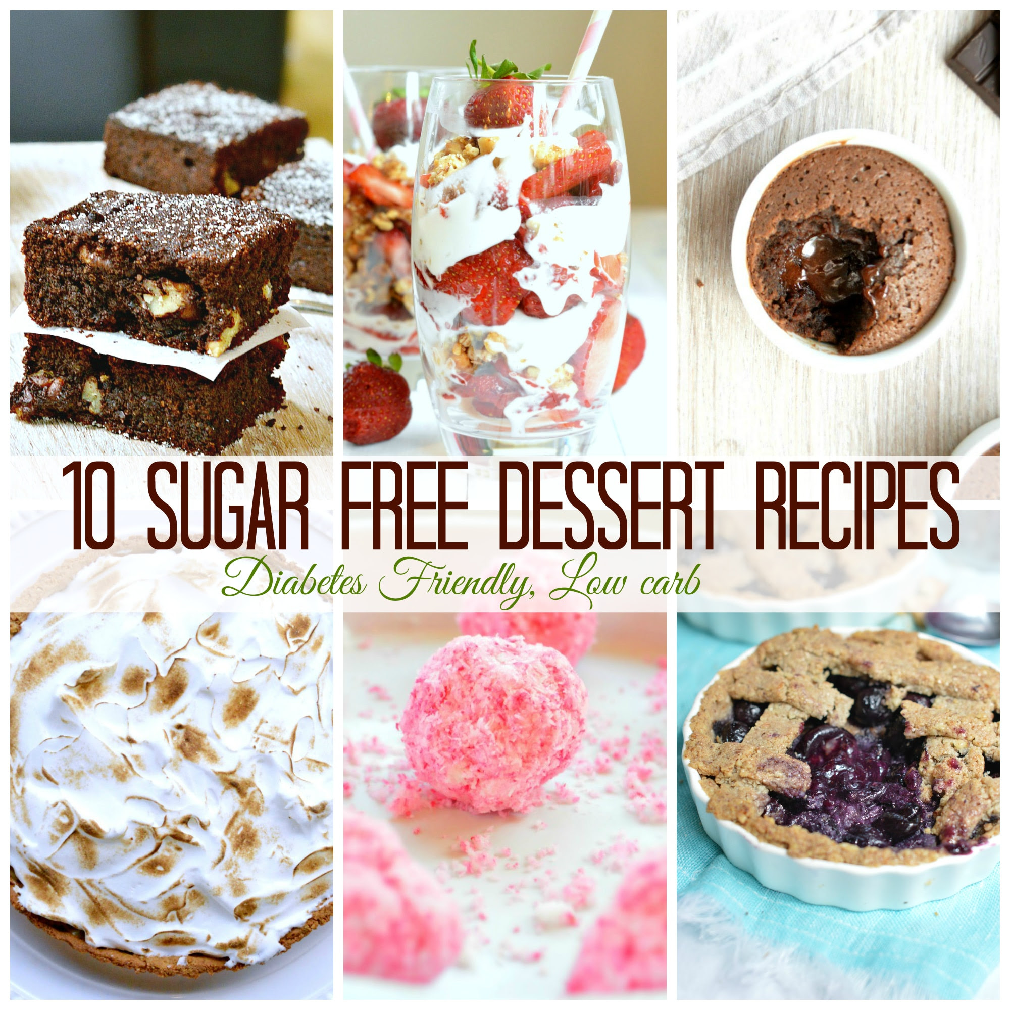 10 Sugar Free Dessert for diabetics - SWEETASHONEY