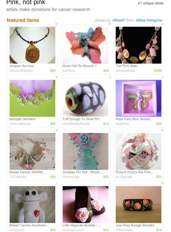 Pink, not Pink Treasury by AltheaP
