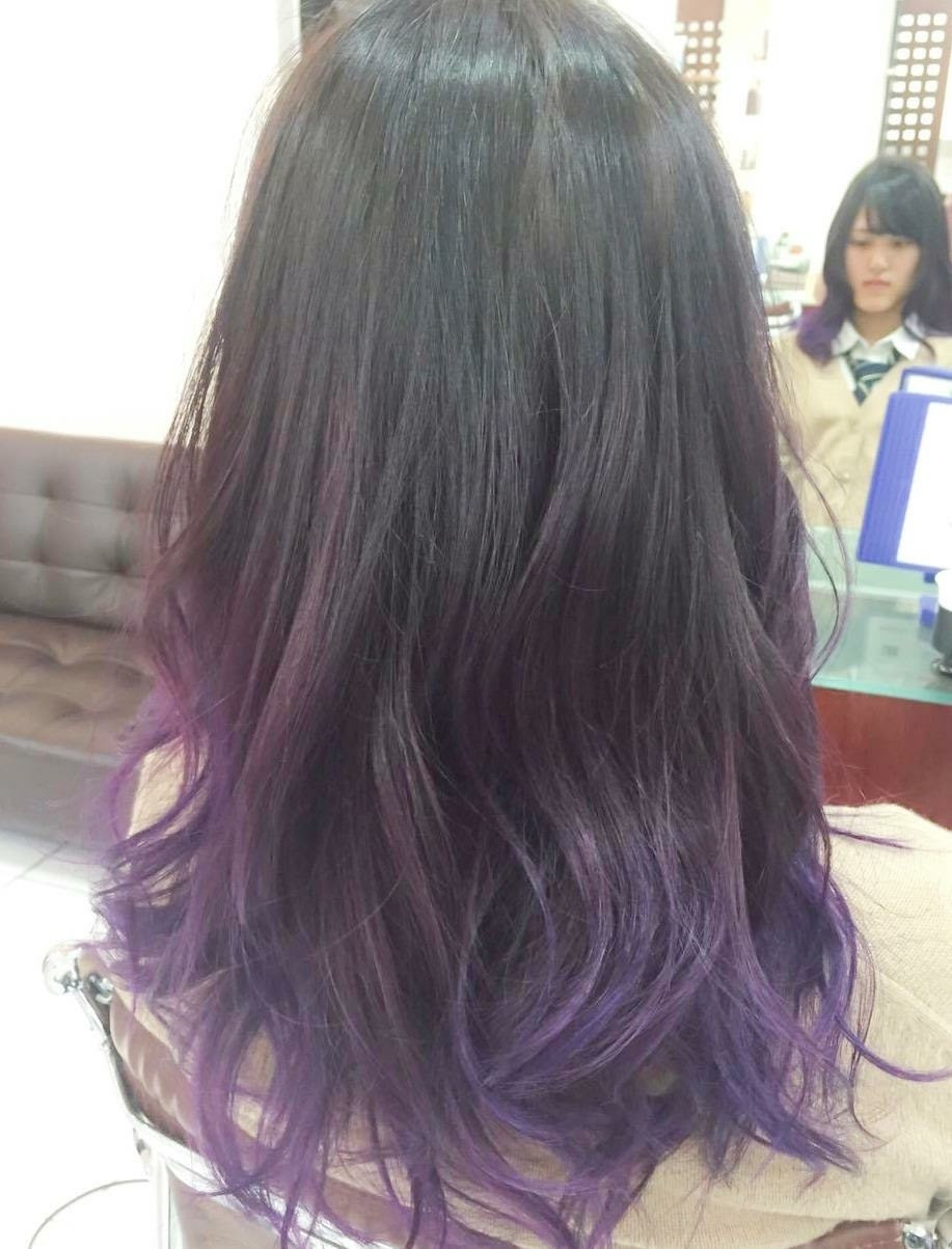 パープルヘアカラー 紫カラー バイオレットカラーにしたい方 ケアブリーチ ダブルカラー インナーカラー ハイライトカラー 原宿 美容室 Sherry 原宿美容室