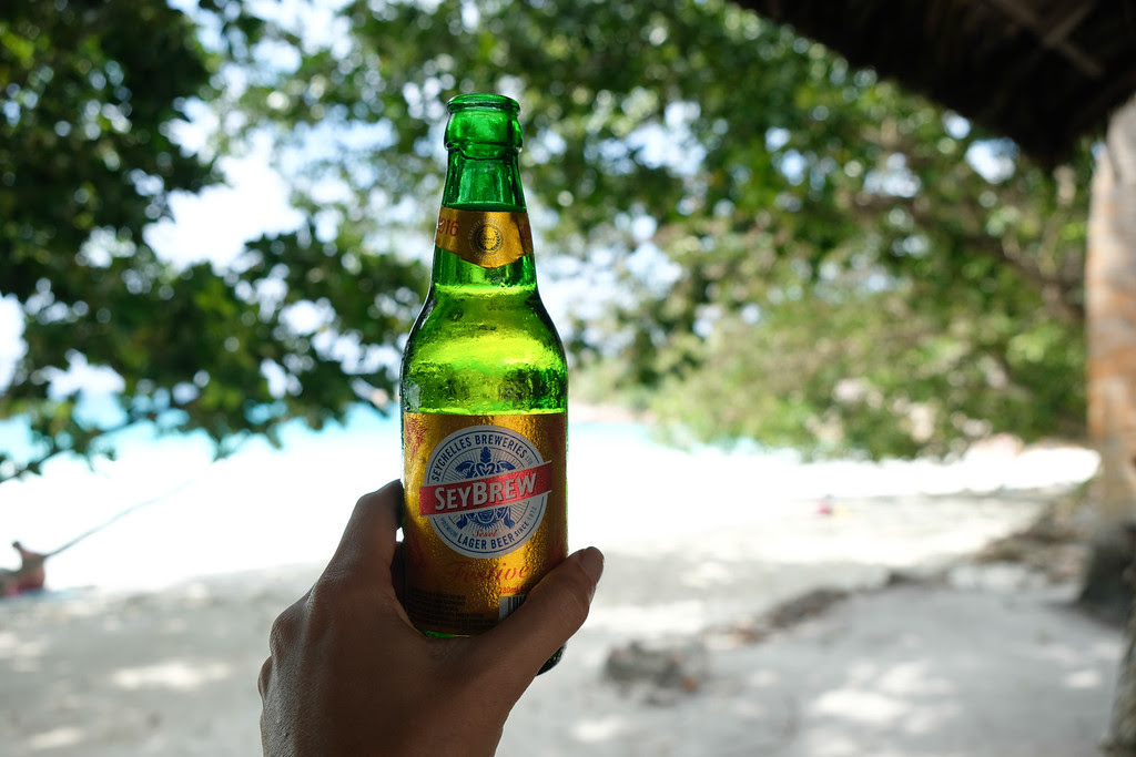 Hanging out on Praslin Island 