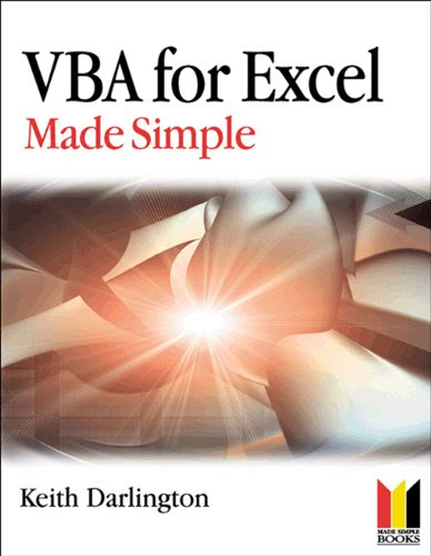 VBA For Excel Made Simple (Made Simple Programming), by Keith Darlington