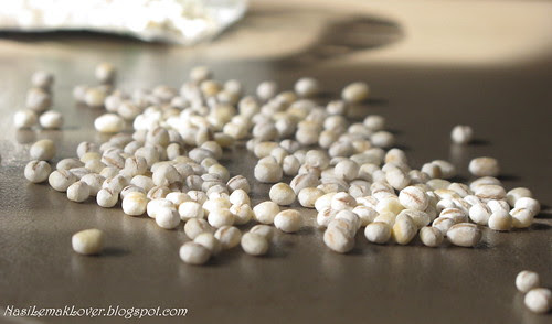 Barley  beancurd dessert with Ginkgo