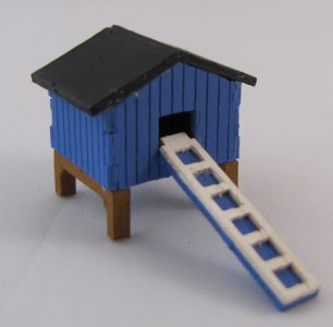 Chicken Coop Laser CUT KIT N Scale SM 006 | eBay