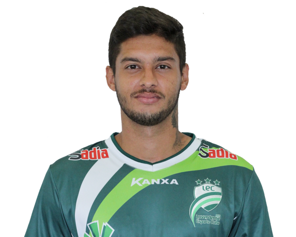 Diogo Henrique Sodré é jogador do Luverdense Esporte Clube (Foto: Luverdense/Divulgação)