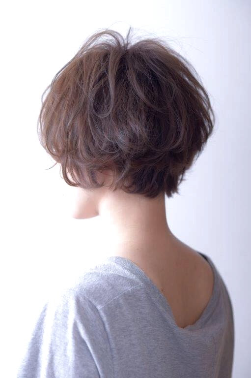 パーマショートボブ