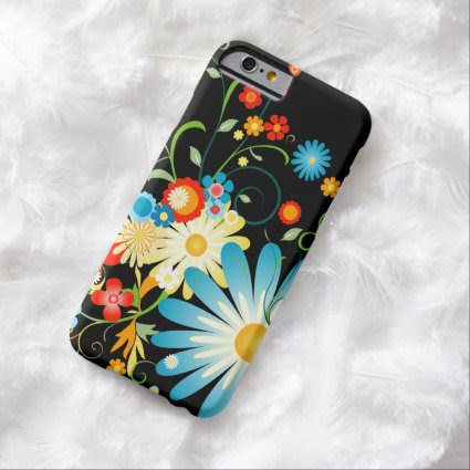 Floral explosion of color barely there iPhone 6 case