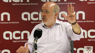 Josep Maria Terricabras en l'entrevista a l'ACN