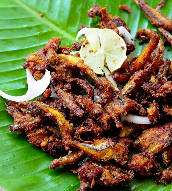 Nethili Meen Fry  Fried Anchovies Recipe KeralaStyle