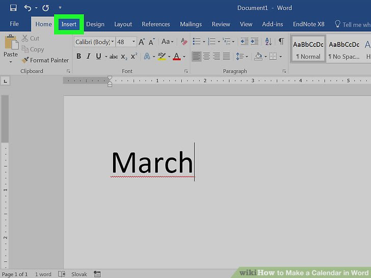 Make a Calendar in Word Step 9 Version 2.jpg