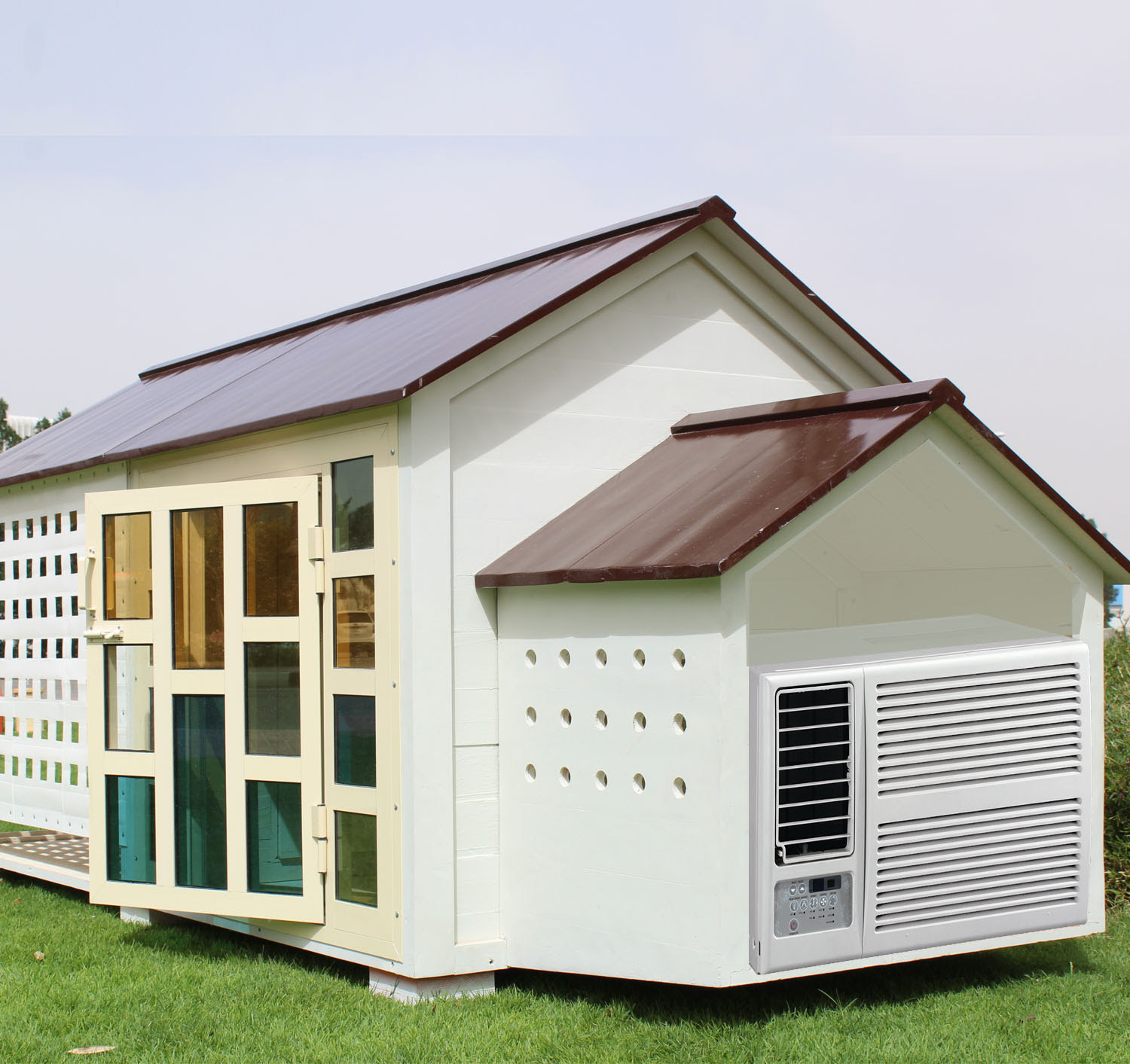 Dog House With AC Dubai UAE Outdoor Air Conditioned Dog House With AC Dubai UAE Outdoor Air Conditioned
