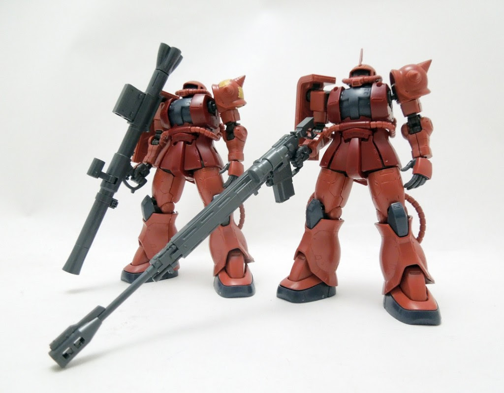 ザク革命 Hg Gundam The Originシャア専用ザク パチ組みレビューの巻 Uc Timeline ガンプラ好きだけど難しいことは出来ない
