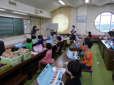 児童の様子 香取市立わらびが丘小学校