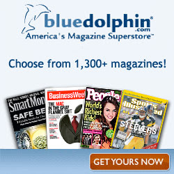 Save on 1300+ Magazines at BlueDolphin!