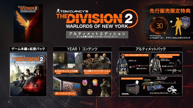 Division2 3 3拡張dlc Wony質問まとめ どのエディション買えばよい 人はまだいるの など ゲーム特化速報
