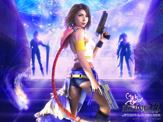 Final Fantasy X2 - Wallpaper Actress
