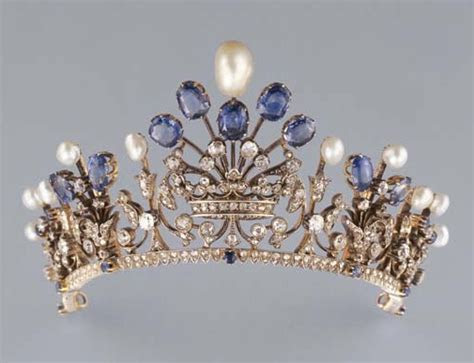 Our heart necklaces make just the right statement. Marie Poutine's Jewels & Royals: Midnight Blue Sapphire Tiaras