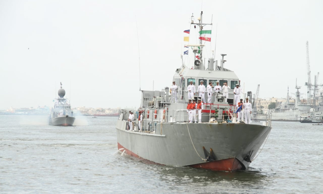 The visit of Iranian fleet is expected to enhance maritime collaboration between the two brotherly Islamic countries. —Photo courtesy Pak Navy
