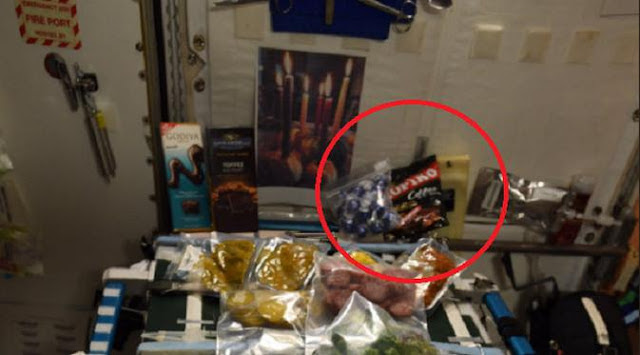 Penemuan bungkus permen kopiko di stasiun luar angkasa