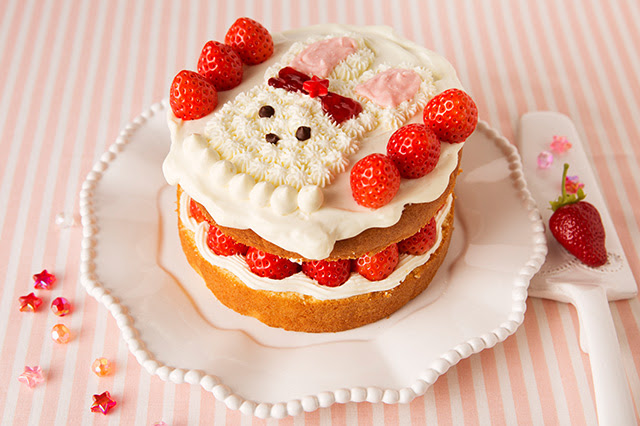 うさぎショートケーキのレシピ キラキラ プリキュアアラモード