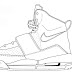 Nike Jordan Shoes Coloring Pages - Nike coloring pages nike jordan sneakers coloring page free printable coloring pages.