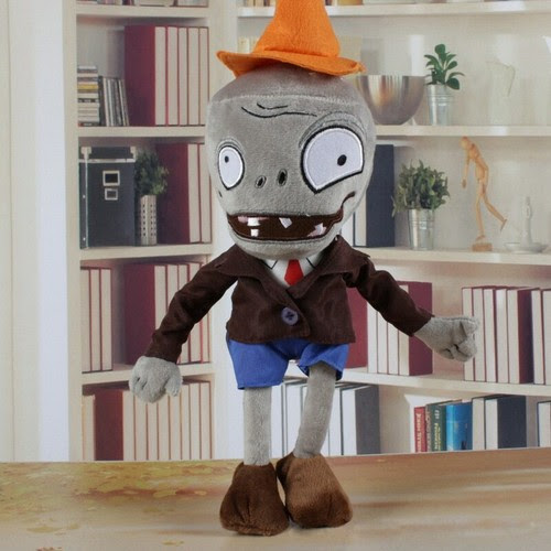 1pcs Plants Vs Zombies Plush Toys 30cm Pvz Gargantuar Hats Pirate Duck Zombie Other Soft Toys