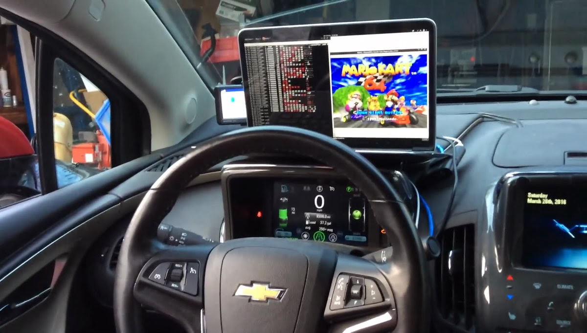 Make An Automobile A Controller For Mario Kart 64 And Actually Play Movies Gigazine