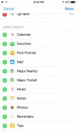 More widgets - Apple iPhone 7 review