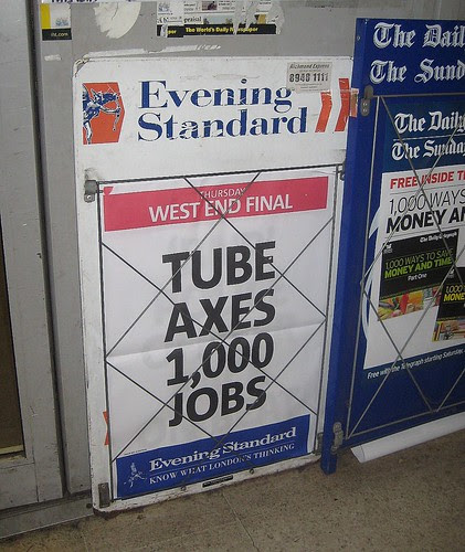 Tube Cuts 1,000 Jobs  by Annie Mole