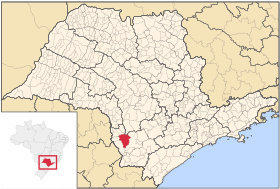 Localização de Itaberá
