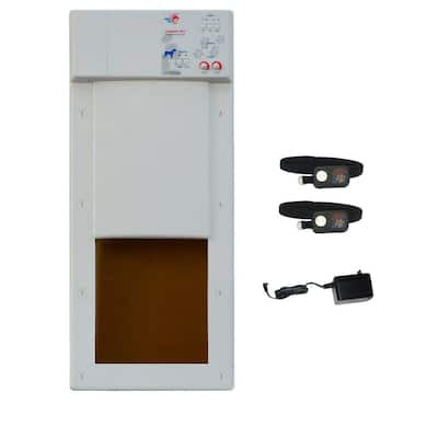 ... Pet Door Deluxe Package with Free Additional Ultrasonic Collar-PX-1DX