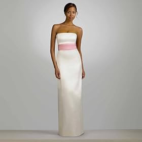 Sheath wedding dress