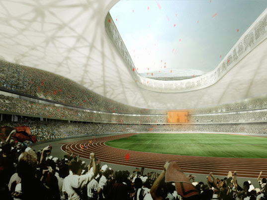 Beijing Olympic Stadium, Beijing Olympics 2008, Birds Nest building, Herzog DeMeuron, Olympic Stadium Interior