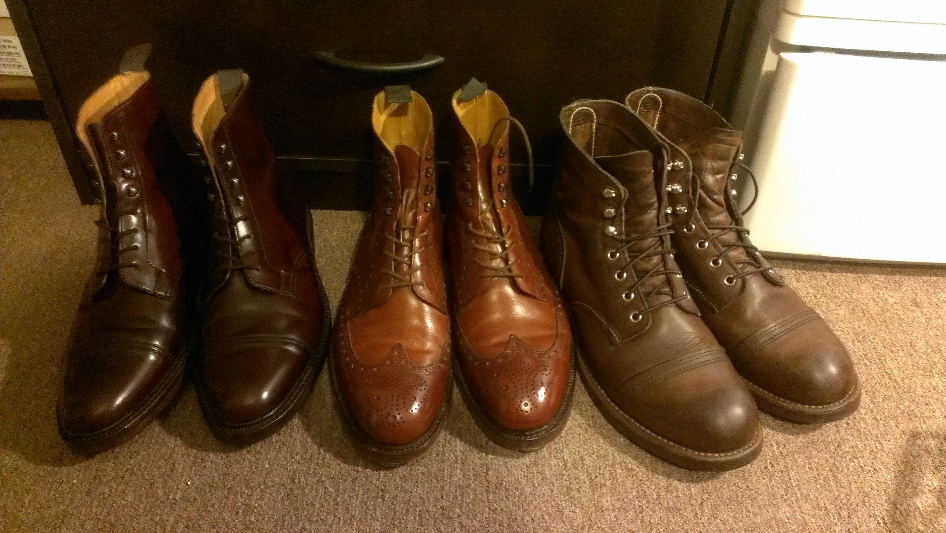 My Boots Peal & Co Captoe for Brooks Brothers, Crockett ...