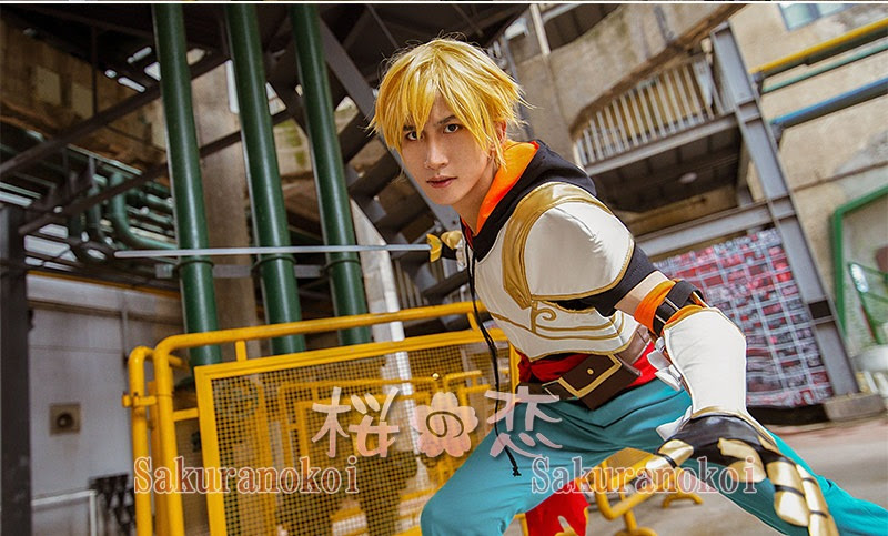 Rwby ルビー 第4季 Jaune Arc ジョーン アーク 風 コスプレ衣装 ハロウィン 仮装 イベント パーティー Y1913 コスプレ衣装専門店 桜の恋 アニメコスプレ衣装 通販