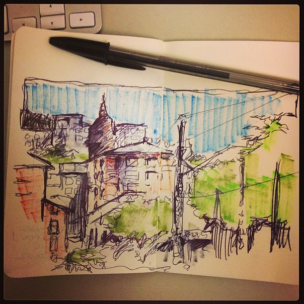 Fast sketch #zumarraga