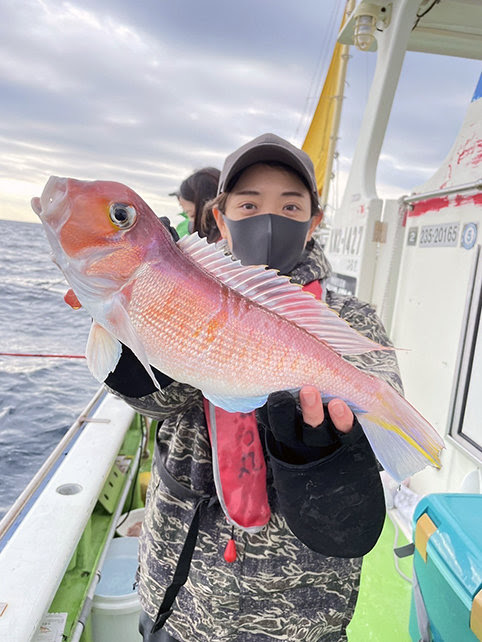 アマダイの釣果 22年11月5日 たいぞう丸 神奈川県 葉山鐙摺港 ベリー釣船予約