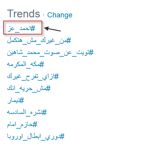 بالصور أحمد ترند تويتر وعوده