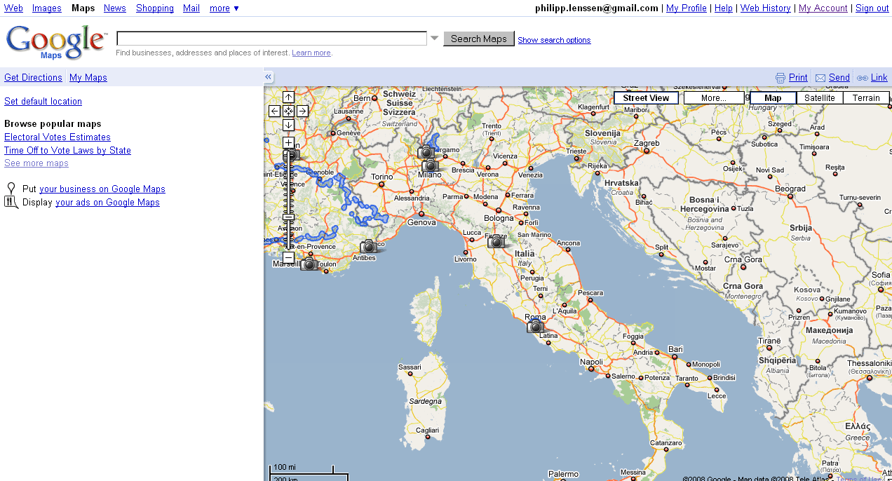 Google Street View Italy Live Too