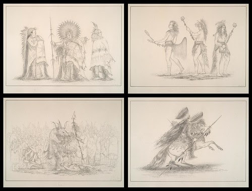 George Catlin - Souvenir of the N. American Indians - 1850