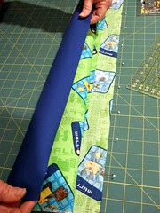 8-Bring cuff up to pinned edge
