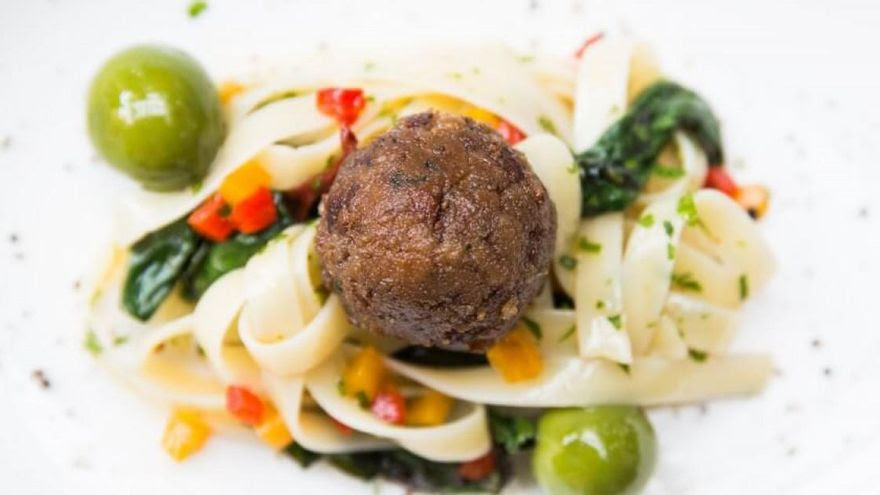 Albóndigas de carne sin carne