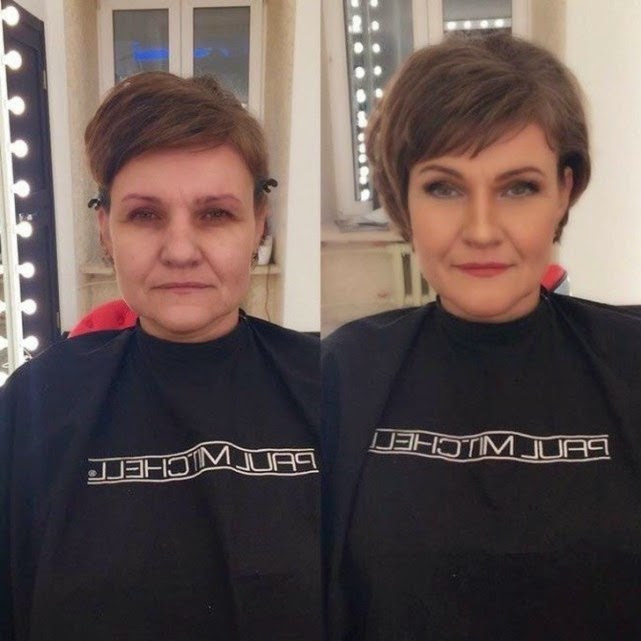 Milagros del maquillaje: Transformación de chicas normales en bellezas.