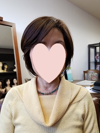 お客様のヘアアレンジ とてもお似合いです アバンダ