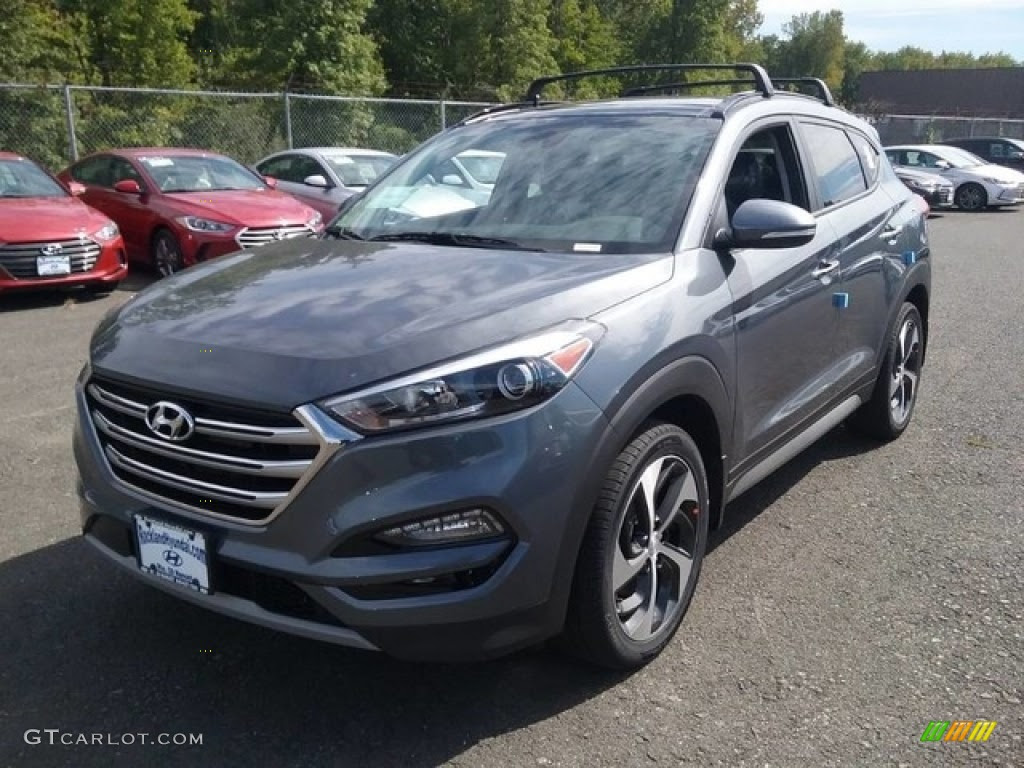 2017 Coliseum Gray Hyundai Tucson Eco AWD #116021066 Photo #2