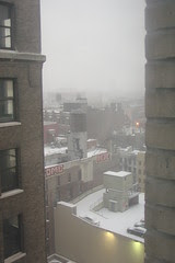 New York in the snow