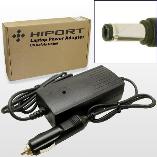 Hiport DC Car Automobile Power Adapter Charger For Asus G50V, G50VT Laptop Notebook Computers