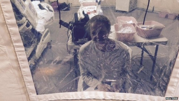 Kaci Hickox's quarantine tent 