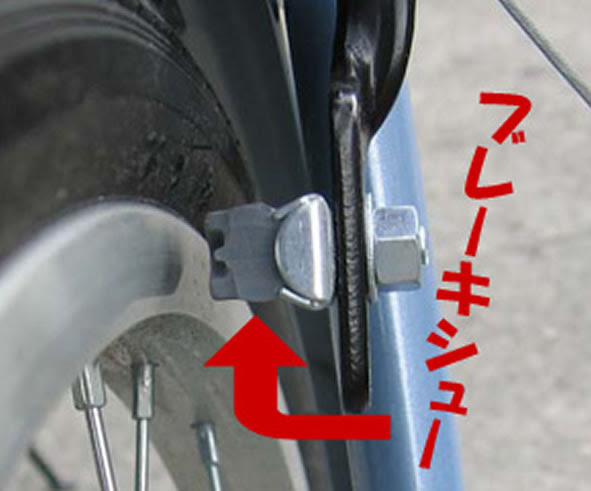 自転車 ブレーキ レバー 調整 ネジ